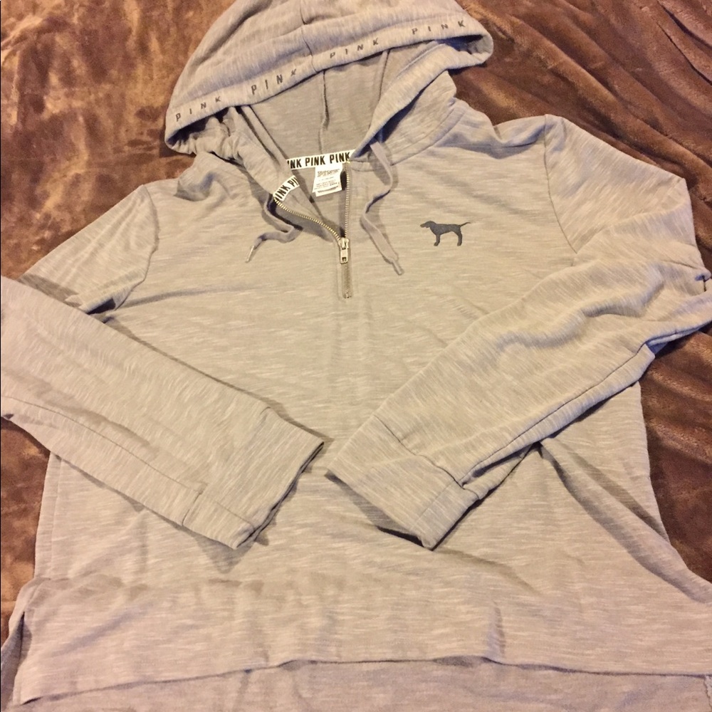 VS PINK half zip